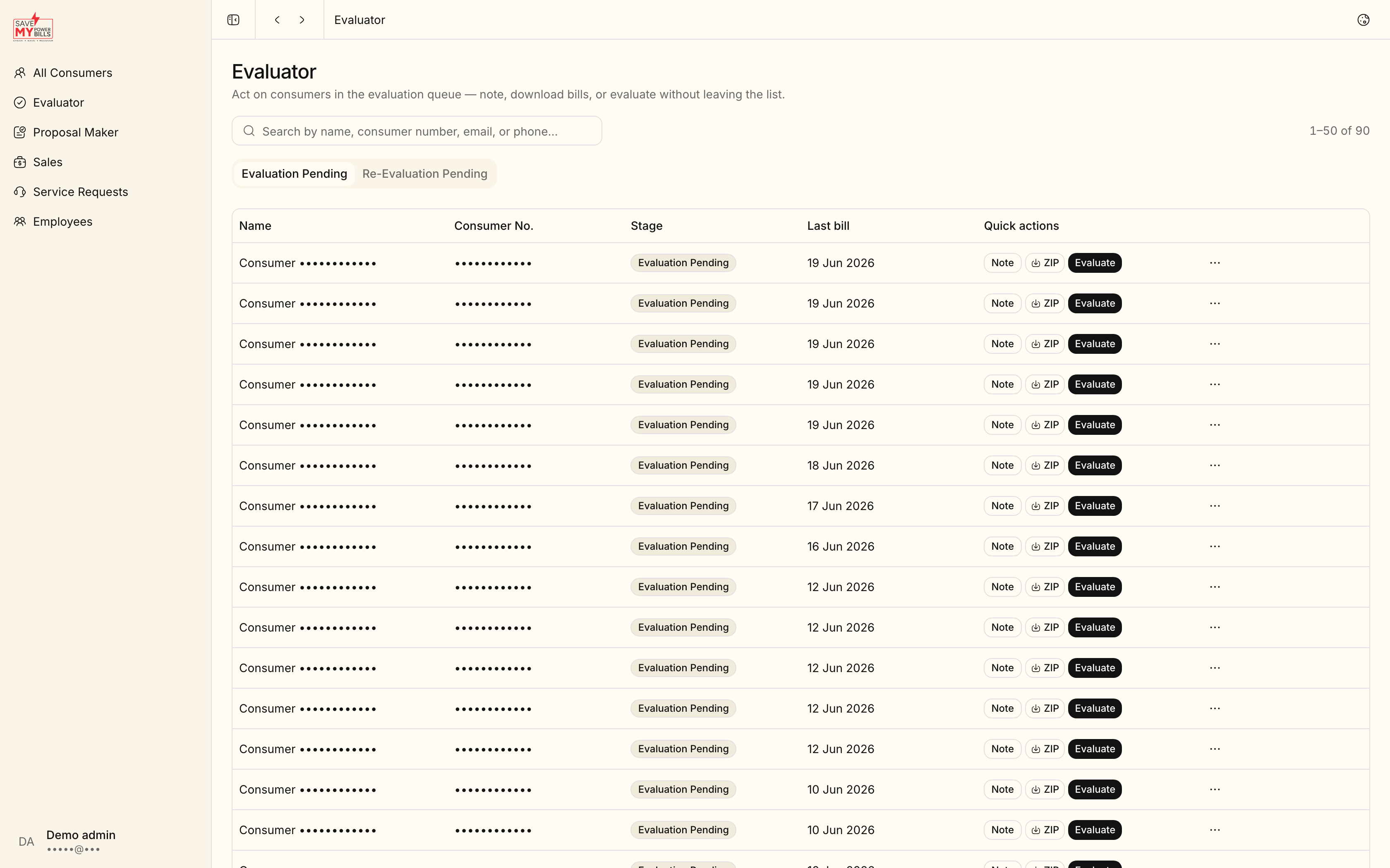 The do-everything evaluation queue.